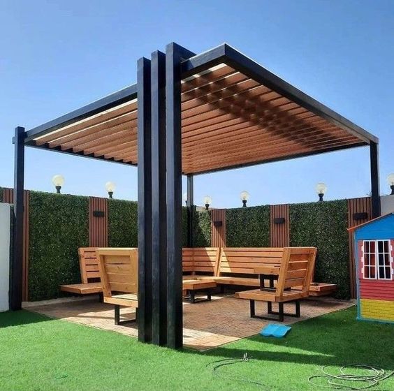 تركيب برجولات