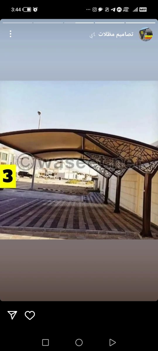 تركيب مظلات سيارات